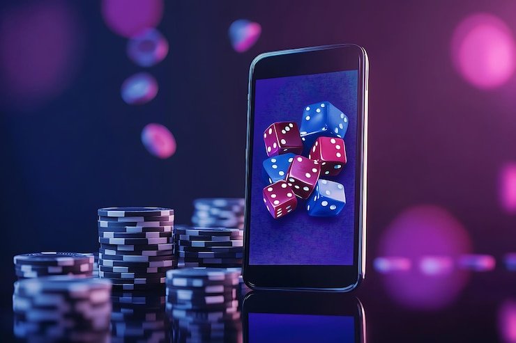 Antarmuka aplikasi tebak toto di perangkat Android menampilkan menu kategori permainan dan tombol navigasi bawah